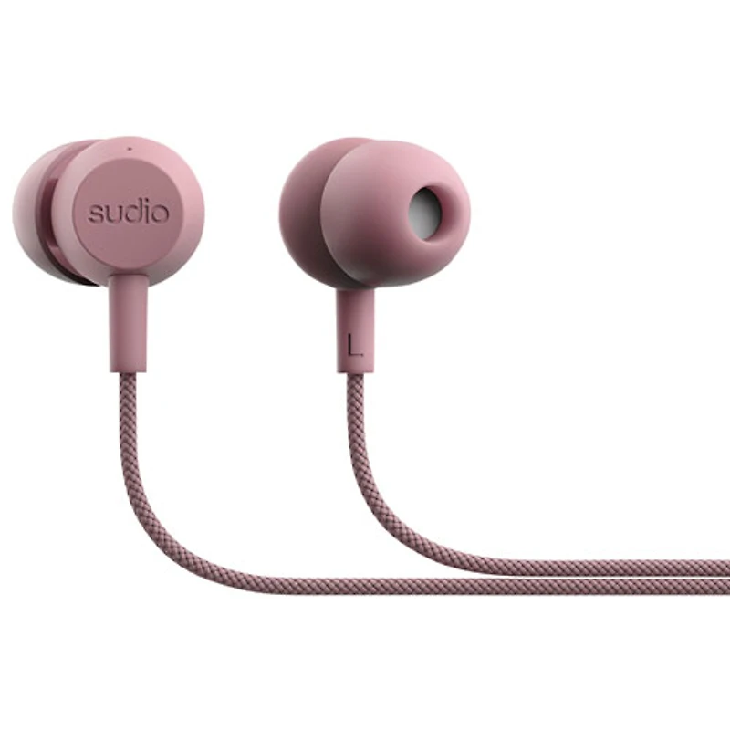 Sudio Audio V3 In-Ear Wired Earbuds - Pink