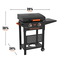 Plaque chauffante de style chariot de 22 po avec couvercle On-The-Go de Blackstone (2475)