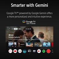 Téléviseur Google DEL HDR UHD 4K avec Dolby Vision, 120 Hz, IMAX Enhanced et Gemini de 43 po BRAVIA 3 II de Sony (K43XR30M2) - 2026 - Idéal pour la diffusion en continu et les jeux
