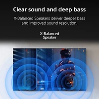 Téléviseur Google DEL HDR UHD 4K avec Dolby Vision, 120 Hz, IMAX Enhanced et Gemini de 43 po BRAVIA 3 II de Sony (K43XR30M2) - 2026 - Idéal pour la diffusion en continu et les jeux