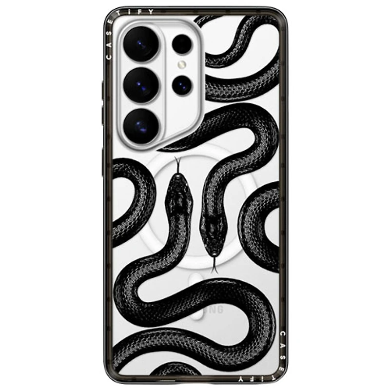 Étui rigide ajusté compact avec aimant de Casetify pour Galaxy S26 Ultra - Serpent