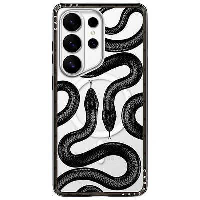 Étui rigide ajusté compact avec aimant de Casetify pour Galaxy S26 Ultra - Serpent