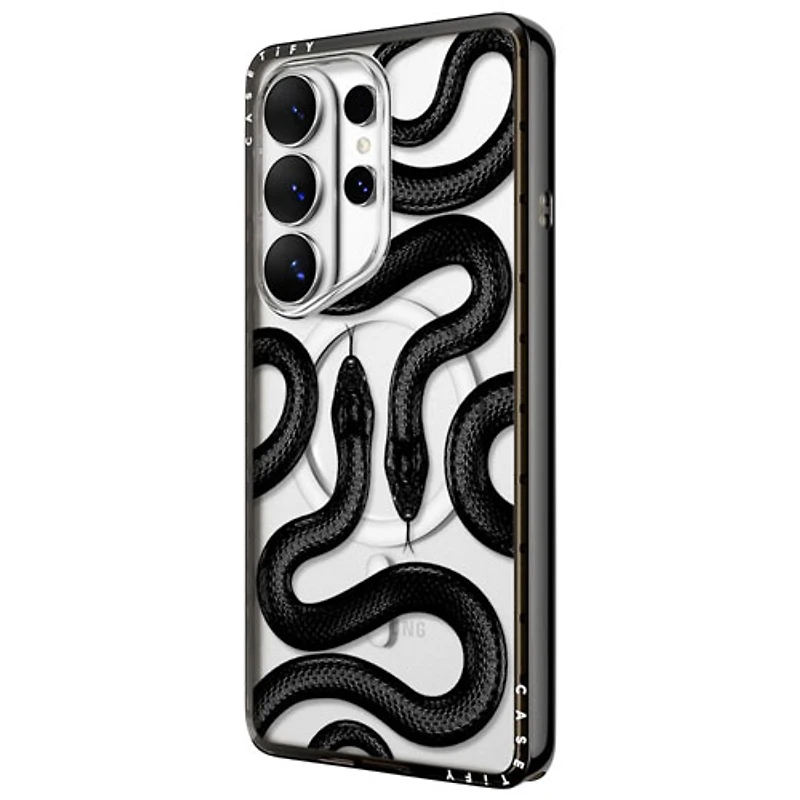 Étui rigide ajusté compact avec aimant de Casetify pour Galaxy S26 Ultra - Serpent