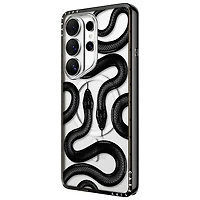 Étui rigide ajusté compact avec aimant de Casetify pour Galaxy S26 Ultra - Serpent