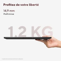 Portable DELO 14 po Zenbook 14 d'ASUS - Noir jade (Ryzen AI 7 445 d'AMD/RAM 16 Go/SSD 512 Go/Windows 11 Famille)