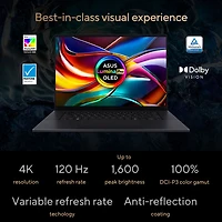 ASUS ProArt P16 16" Touchscreen Laptop -Nano Black (AMD Ryzen AI 9 HX 370 /32GB RAM/1TB SSD/GeForce RTX 5060/Win11)