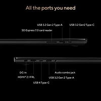 ASUS ProArt P16 16" Touchscreen Laptop -Nano Black (AMD Ryzen AI 9 HX 370 /32GB RAM/1TB SSD/GeForce RTX 5060/Win11)