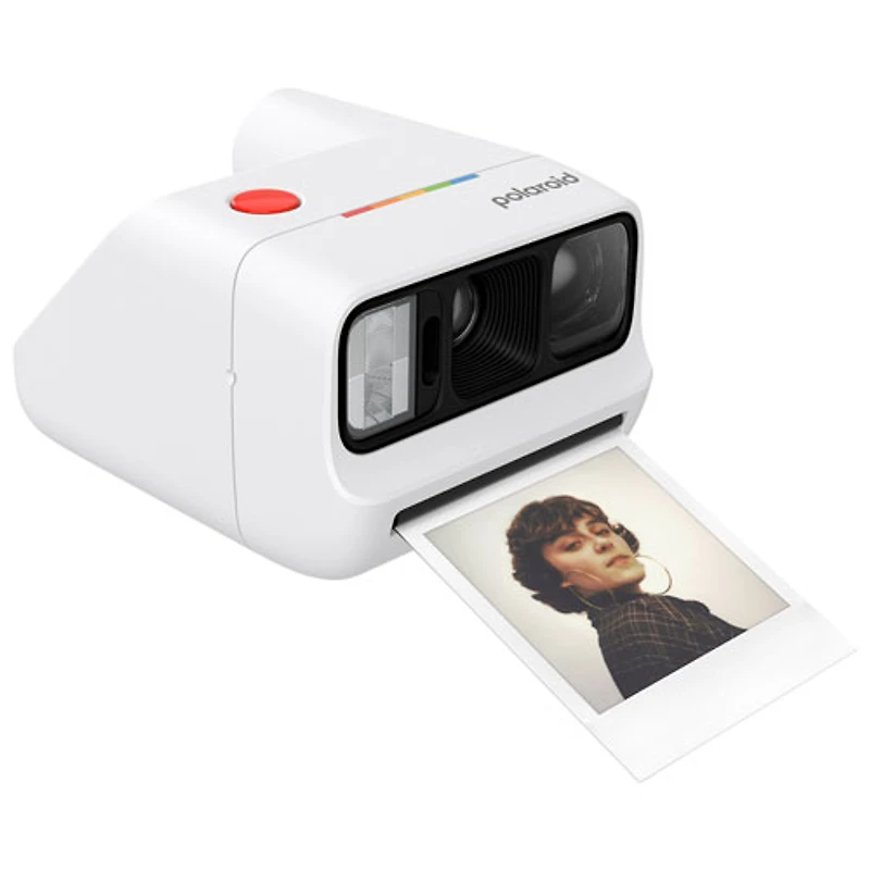 Appareil photo instantané de 3e génération Go de Polaroid avec films - Blanc