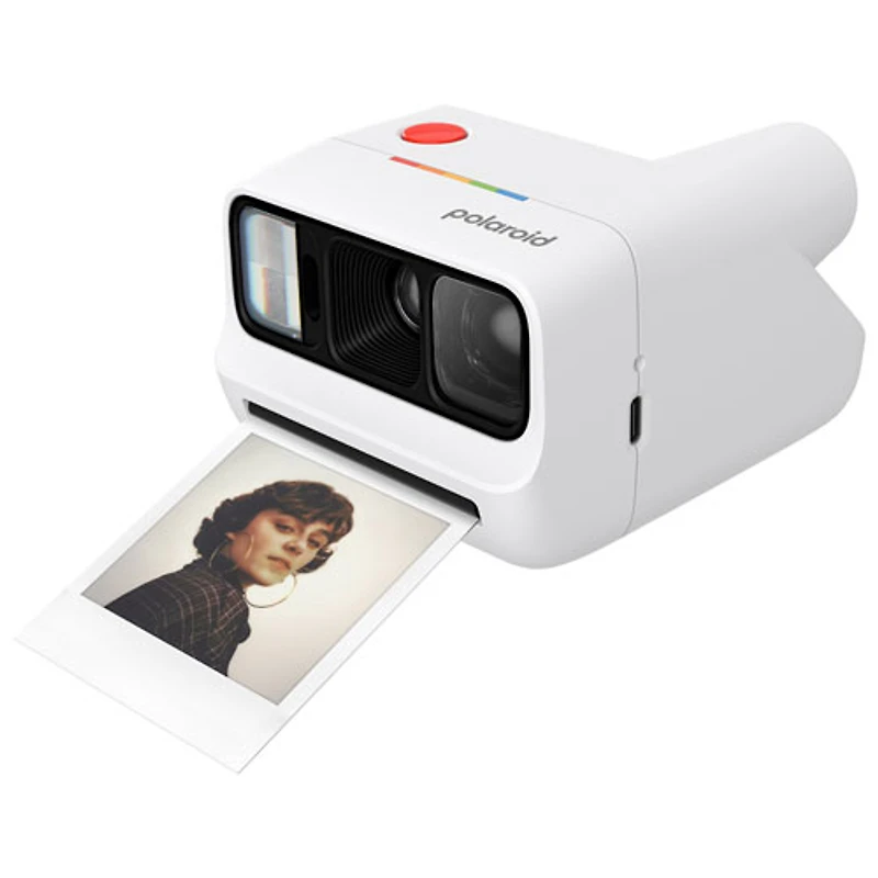 Appareil photo instantané de 3e génération Go de Polaroid avec films - Blanc