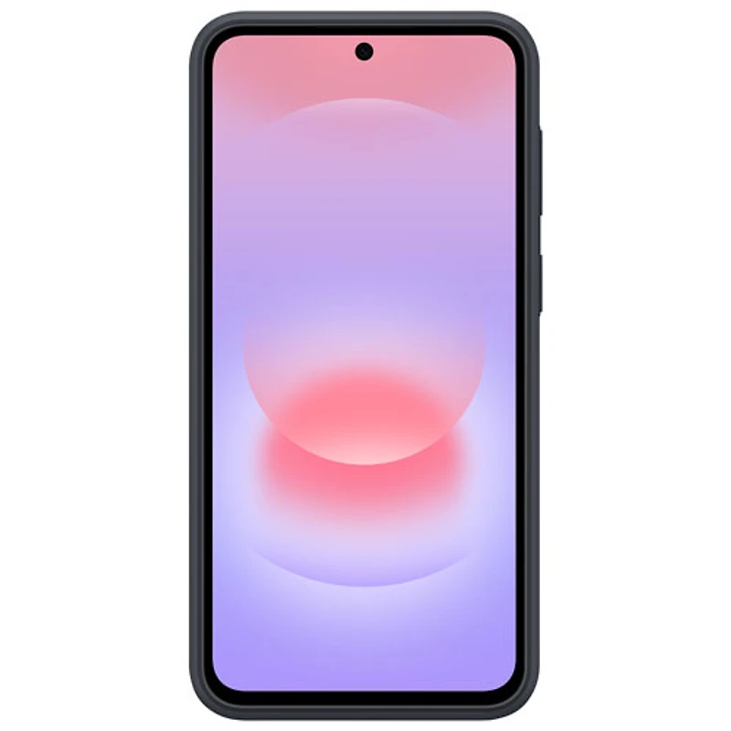 Samsung Silicone Fitted Soft Shell Case for Galaxy A37 - Black