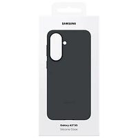 Samsung Silicone Fitted Soft Shell Case for Galaxy A37 - Black