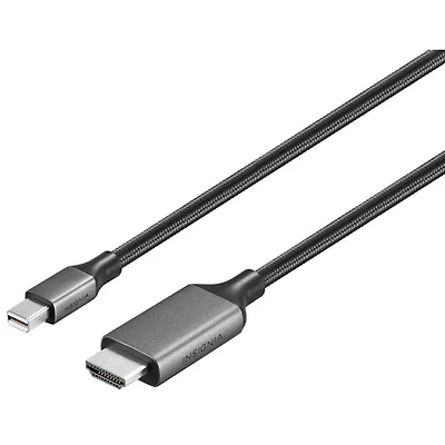 Insignia 1.83m (6 ft.) Mini DisplayPort to 4K Ultra HD HDMI Cable - Only at Best Buy