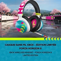 Casque d'écoute sans fil Xbox pour Xbox Series X|S/Xbox One/Windows - Édition limitée Forza Horizon 6