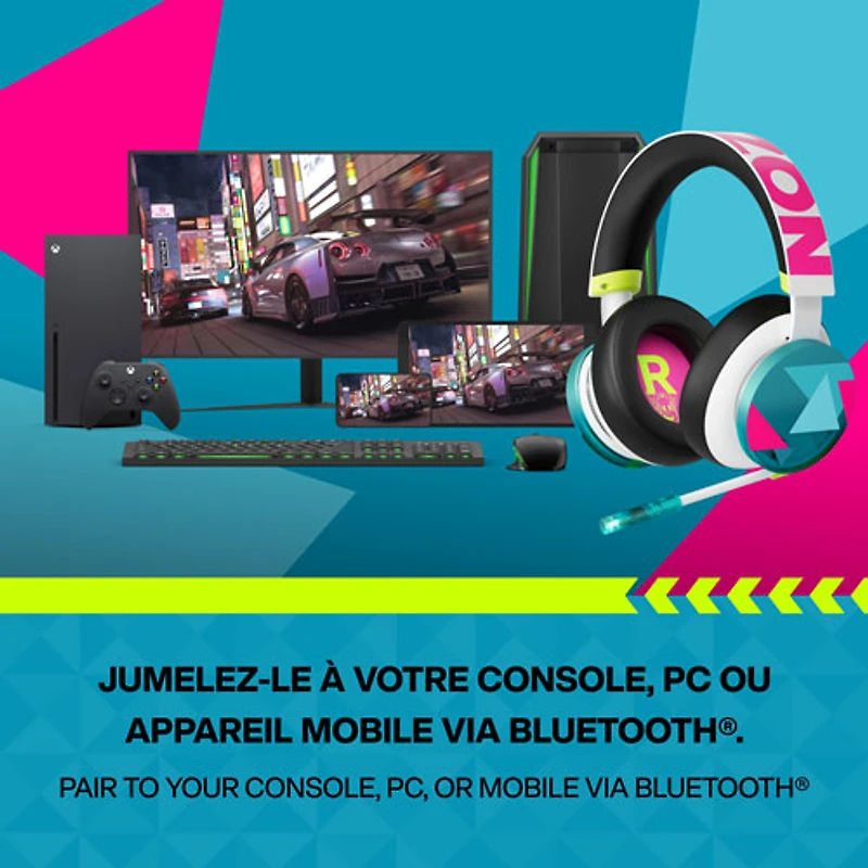Casque d'écoute sans fil Xbox pour Xbox Series X|S/Xbox One/Windows - Édition limitée Forza Horizon 6