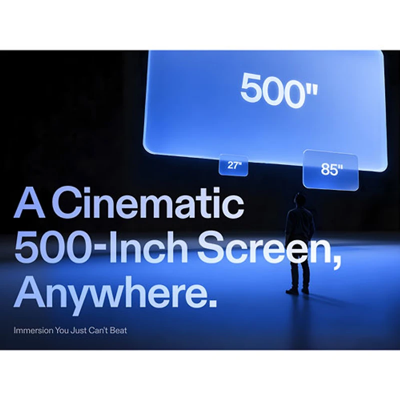 Xreal 1S AR Glasses with AI, Photo, Video, Audio - Blue