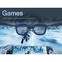 Xreal 1S AR Glasses with AI, Photo, Video, Audio - Blue