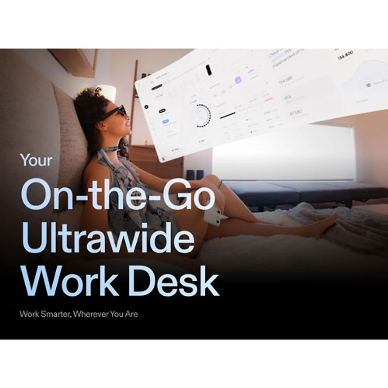 Xreal One Pro Glasses with AI, Photo, Video, Audio - Large - Black