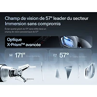 Xreal One Pro Glasses with AI, Photo, Video, Audio - Large - Black