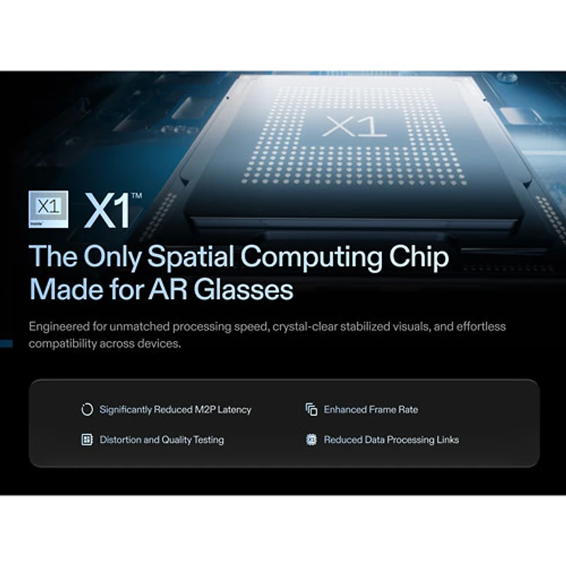 Xreal One Pro Glasses with AI, Photo, Video, Audio - Medium - Black