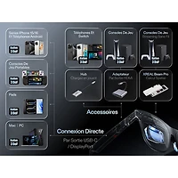 Xreal One Pro Glasses with AI, Photo, Video, Audio - Medium - Black