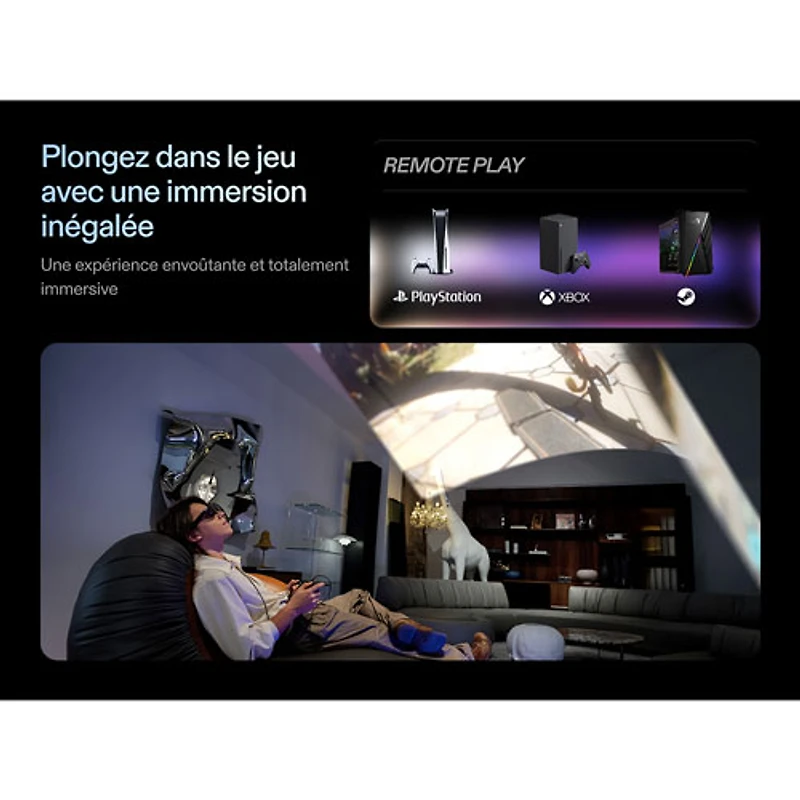 Xreal One Pro Glasses with AI, Photo, Video, Audio - Medium - Black