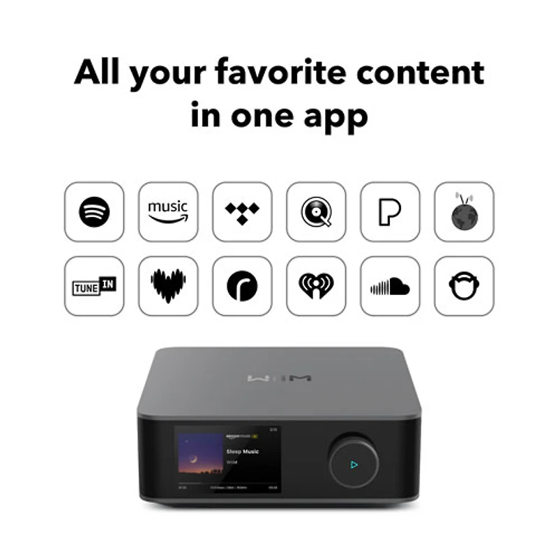 WiiM Amp Ultra Audio Streaming Amplifier
