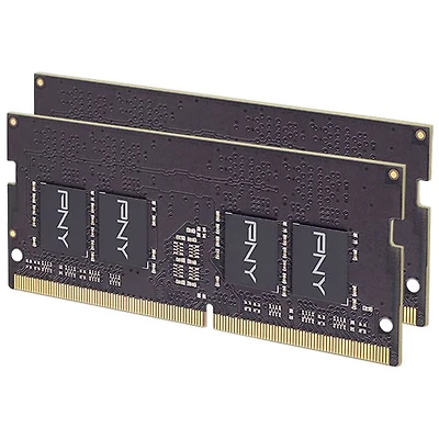 Mémoire de portable DDR4 16 Go (2 x 8 Go) 3200 MHz Performance de PNY (MN16GK2D43200-TB)