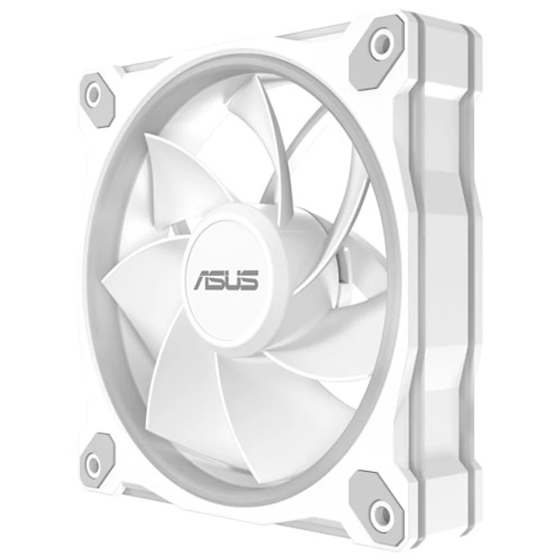 ASUS Prime MR120 ARGB 120mm Reverse CPU Cooling Fan - White