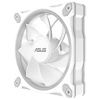 ASUS Prime MR120 ARGB 120mm Reverse CPU Cooling Fan - White