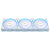 Ventilateur de refroidissement de processeur Prime MR120 ARGB de 120 mm d'ASUS - Blanc - Paquet de 3