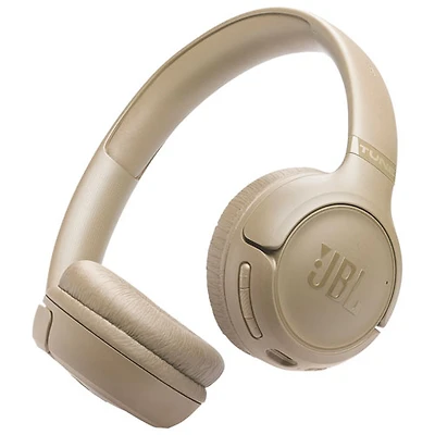 JBL Tune 530BT On-Ear Bluetooth Headphones - Beige
