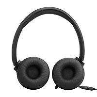 JBL Tune 530 On-Ear Wired Headphones - Black