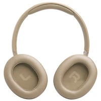 JBL TUNE 730BT Over-Ear Bluetooth Headphones - Beige