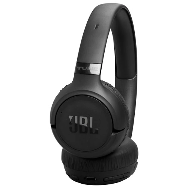 JBL Tune 680NC On-Ear Noise Cancelling Bluetooth Headphones - Black