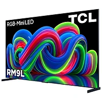 TCL 85" RM9L Series 4K UHD HDR RGB Mini-LED Google TV (85RM9L) - 2026