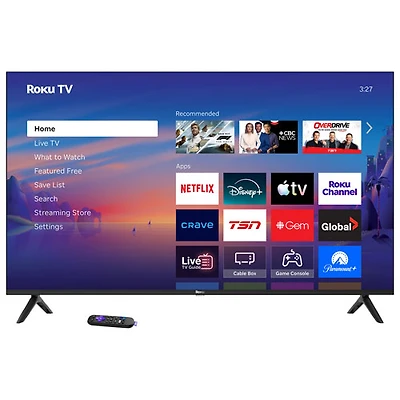 Roku 55" Select Series 4K UHD HDR QLED Smart TV (55R5D5CA) - 2026