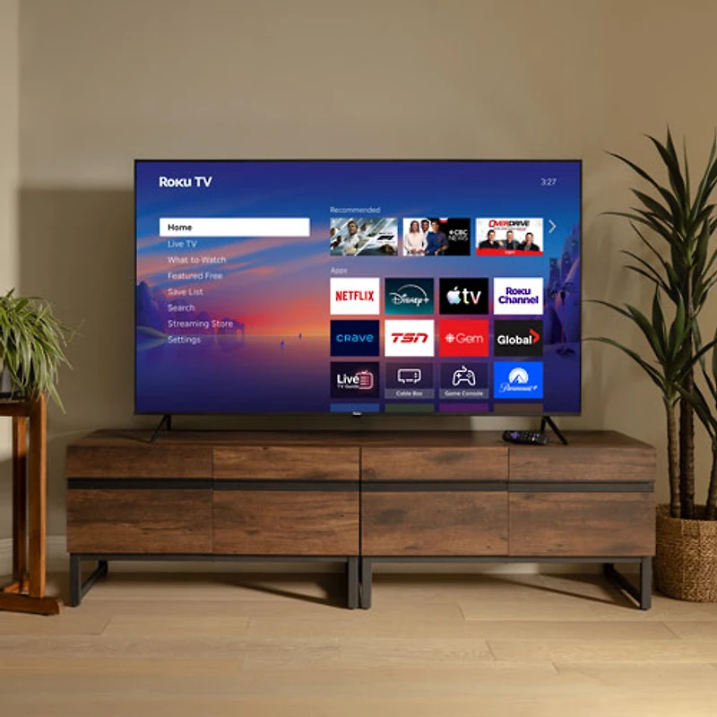 Roku 55" Select Series 4K UHD HDR QLED Smart TV (55R5D5CA) - 2026