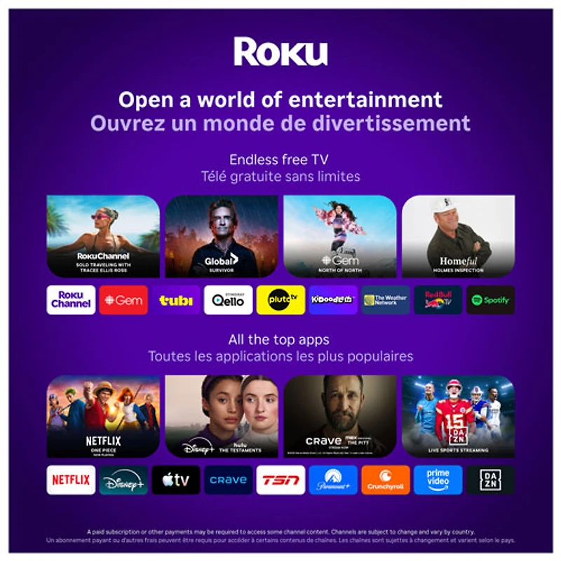 Roku 55" Select Series 4K UHD HDR QLED Smart TV (55R5D5CA) - 2026