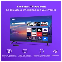 Roku 55" Select Series 4K UHD HDR QLED Smart TV (55R5D5CA) - 2026