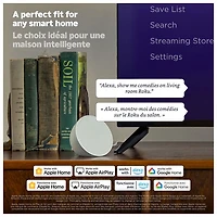 Téléviseur intelligent Roku DEL HDR UHD 4K de 43 po série R4 Select de Roku (43R4E5CA) - 2026