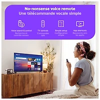Téléviseur intelligent Roku DEL HDR UHD 4K de 43 po série R4 Select de Roku (43R4E5CA) - 2026