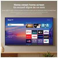 Téléviseur intelligent Roku DEL HDR UHD 4K de 43 po série R4 Select de Roku (43R4E5CA) - 2026