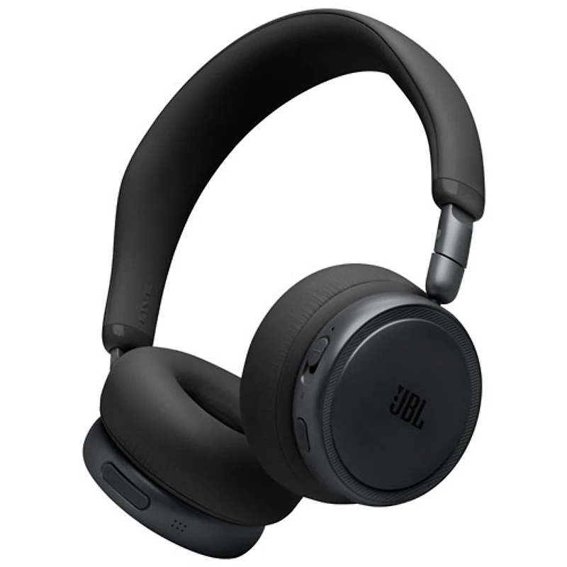 JBL Live 680NC On-Ear Noise Cancelling Bluetooth Headphones - Black