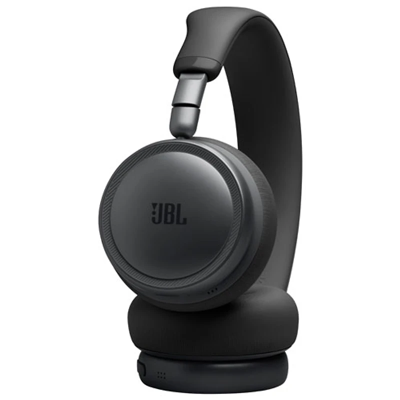 JBL Live 680NC On-Ear Noise Cancelling Bluetooth Headphones - Black