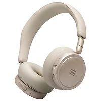JBL Live 680NC On-Ear Noise Cancelling Bluetooth Headphones - Champagne