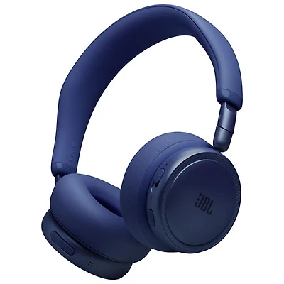 Casque d'écoute Bluetooth à suppression du bruit Live 680NC de JBL - Bleu