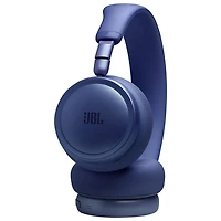 Casque d'écoute Bluetooth à suppression du bruit Live 680NC de JBL - Bleu