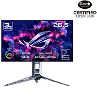 Open Box - ASUS ROG Swift 27" QHD 540Hz 0.02ms GTG LED Gaming Monitor (PG27AQWP-W)