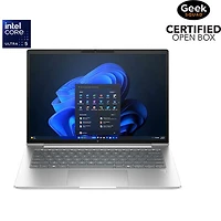 Open Box -HP EliteBook 6 G1i AI 14" Business Laptop -Pike Silver (Intel Ultra 5 225U/16GB RAM/512GB SSD/Win11 Pro)