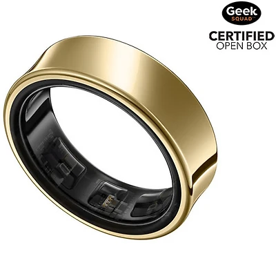 Open Box - Samsung Galaxy Ring - Gold Titanium - Size 12